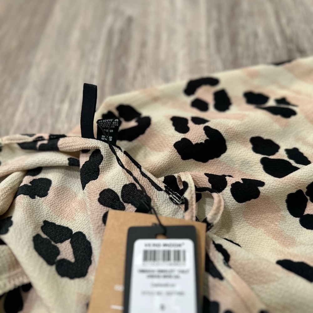 Vero Moda womens animal print dress size small NWT - Picture 5 of 7